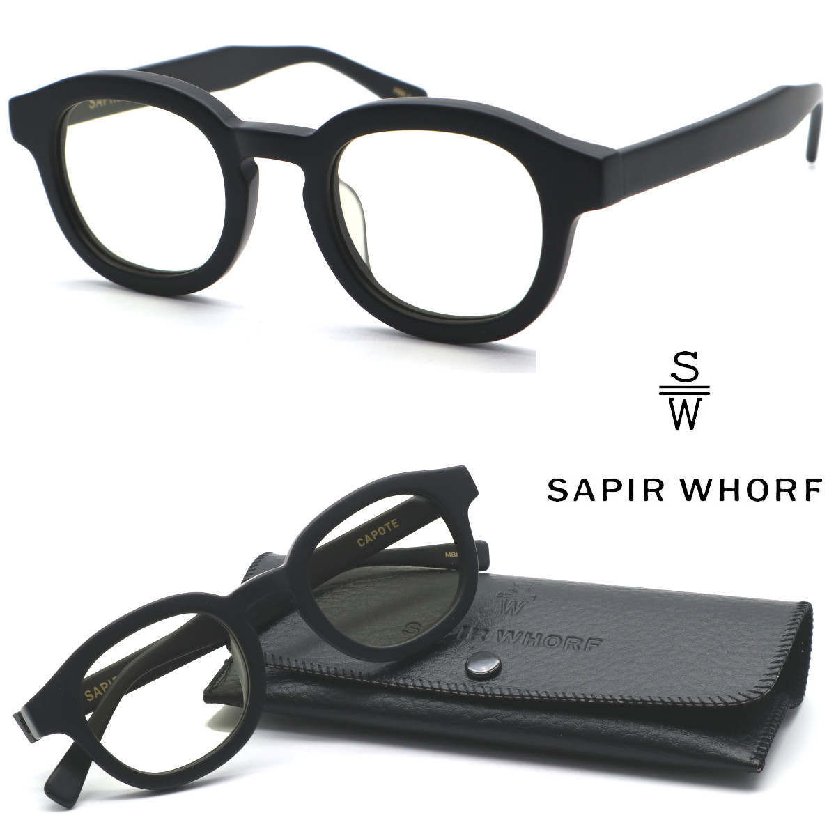 新品未使用 SAPIR WHORF SICK ブラックサングラス SICK （PH）| SAPIR WHORF – EROTICA ONLINE STORE