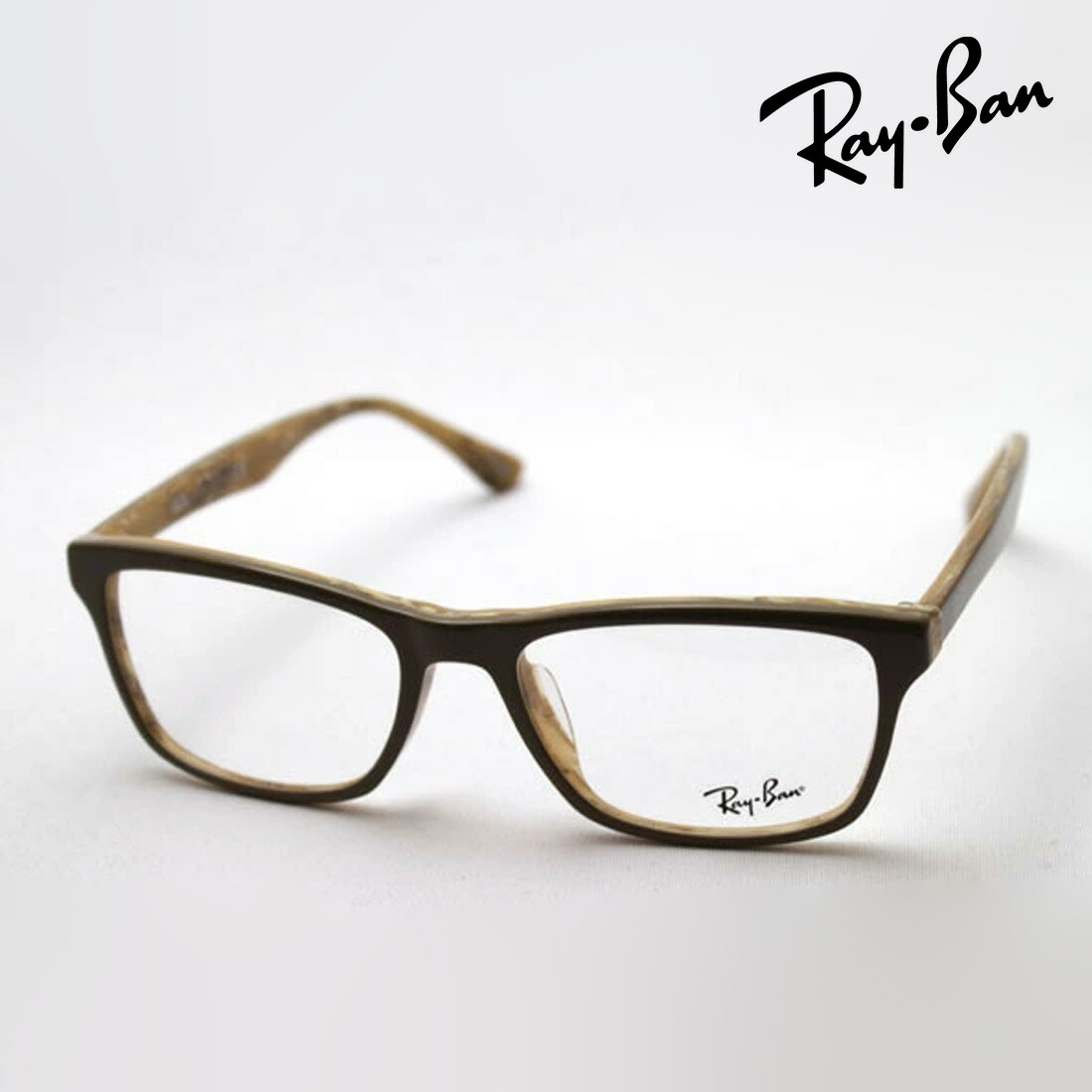 プレミア生産終了モデル レイバン メガネ フレーム 正規品 Ray-Ban RX5279F 5177 伊達メガネ 度付き ブルーライト カット 眼鏡 RayBan ウェリントン