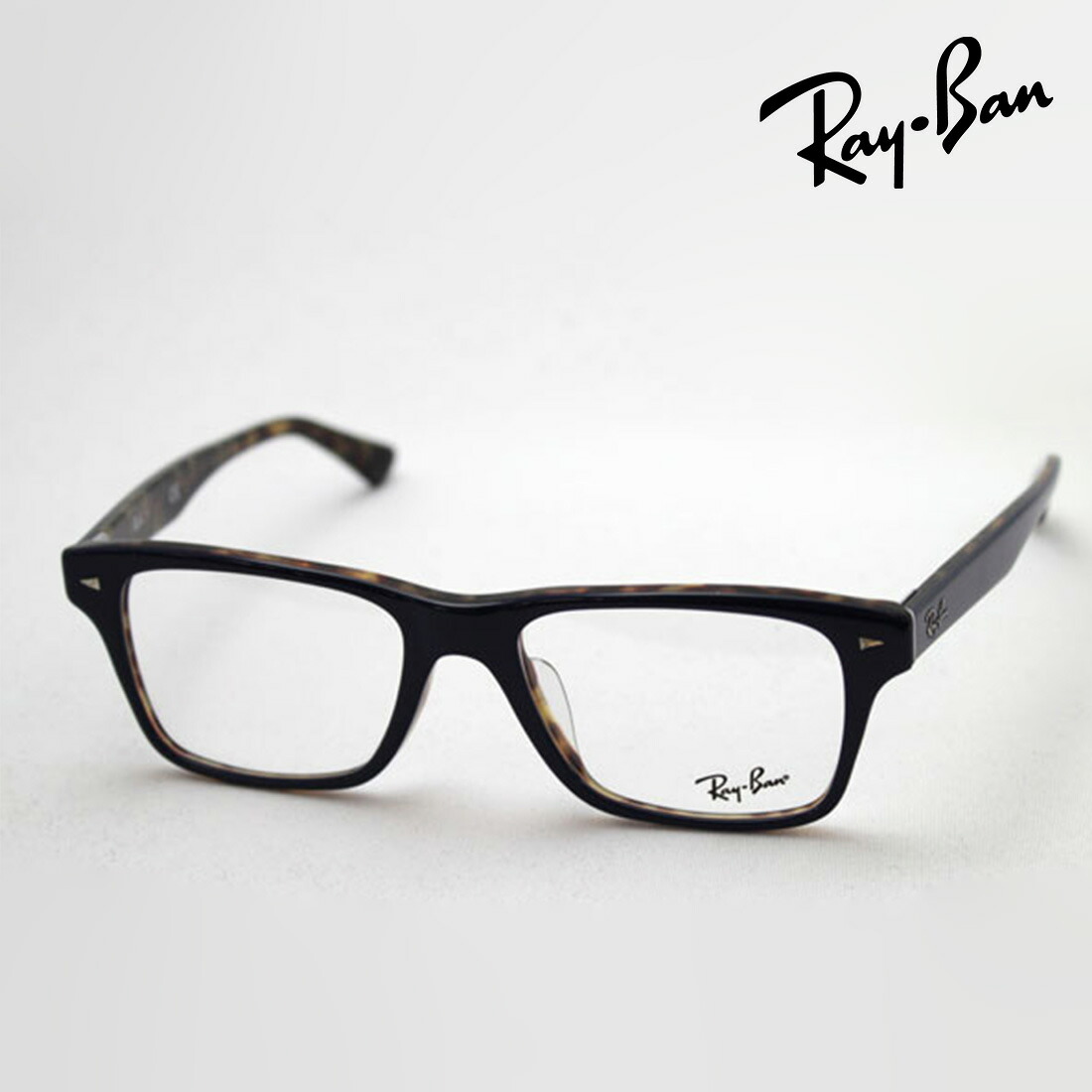 プレミア生産終了モデル レイバン メガネ フレーム 正規品 Ray-Ban RX5308F 5219 伊達メガネ 度付き ブルーライト カット 眼鏡 RayBan ウェリントン｜グラスマニア -Tokyo Aoyama-