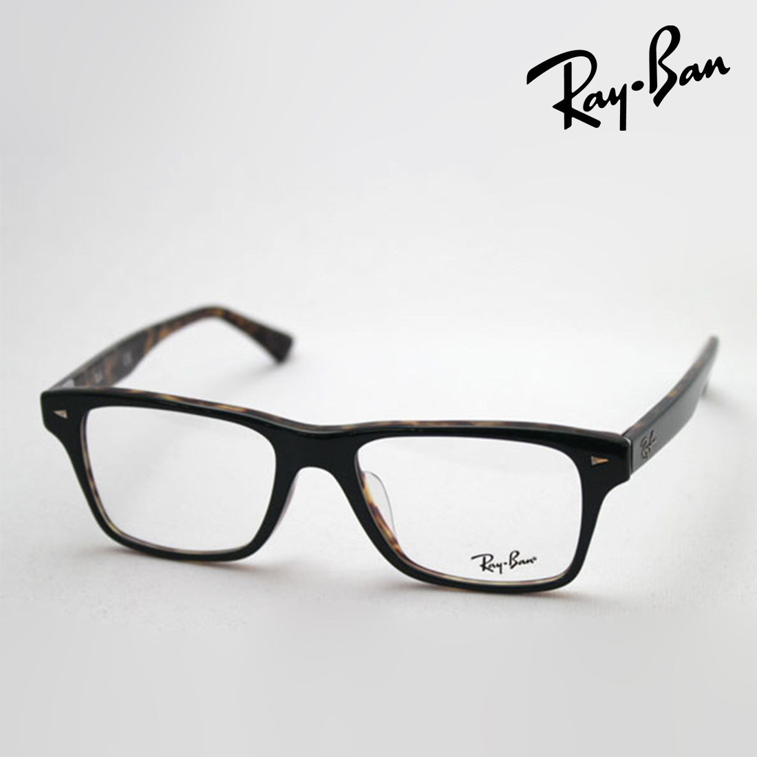 プレミア生産終了モデル レイバン メガネ フレーム 正規品 Ray-Ban RX5308F 5221 伊達メガネ 度付き ブルーライト カット 眼鏡 RayBan ウェリントン｜グラスマニア -Tokyo Aoyama-