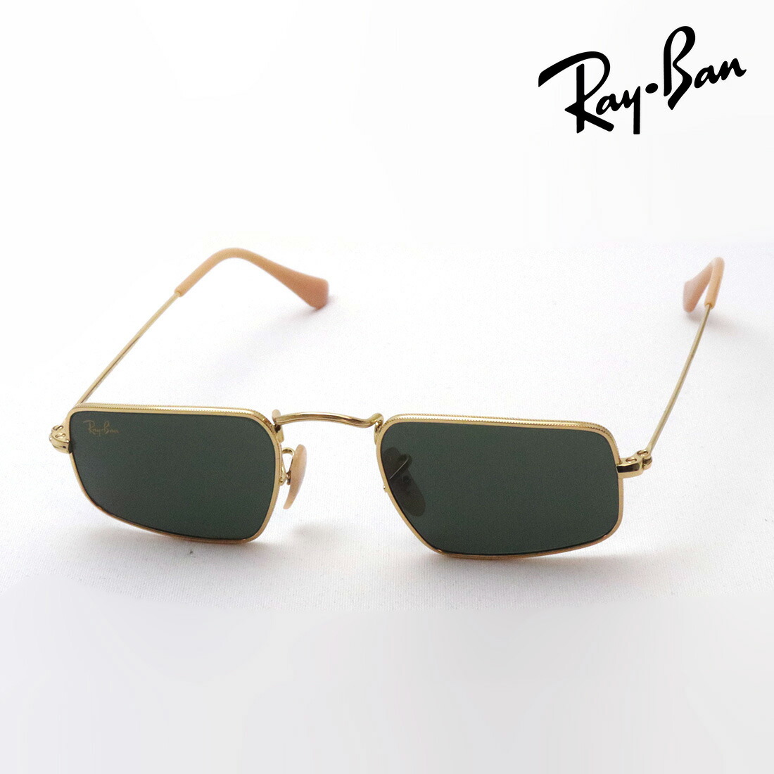 レイバン サングラス 正規品 JULIE ジュリー Ray-Ban RB3957 919631 レディース RayBan 純正度付きレンズ可 度付きサングラス可 Made In Italy スクエア ゴールド系