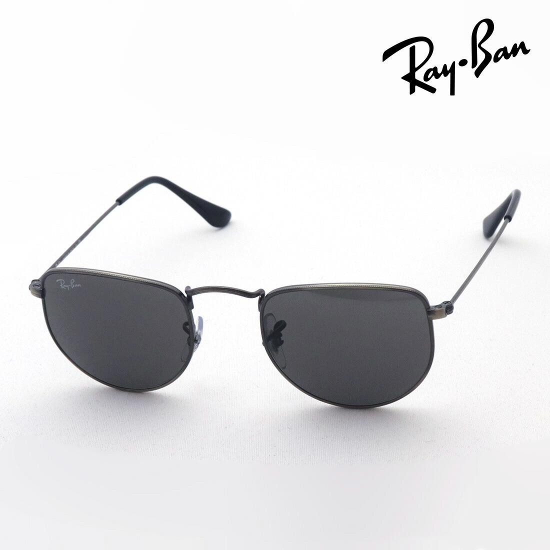 プレミア生産終了モデル レイバン サングラス 正規品 ELON イーロン Ray-Ban RB3958 9229B1 レディース メンズ RayBan Made In Italy スクエア シルバー系