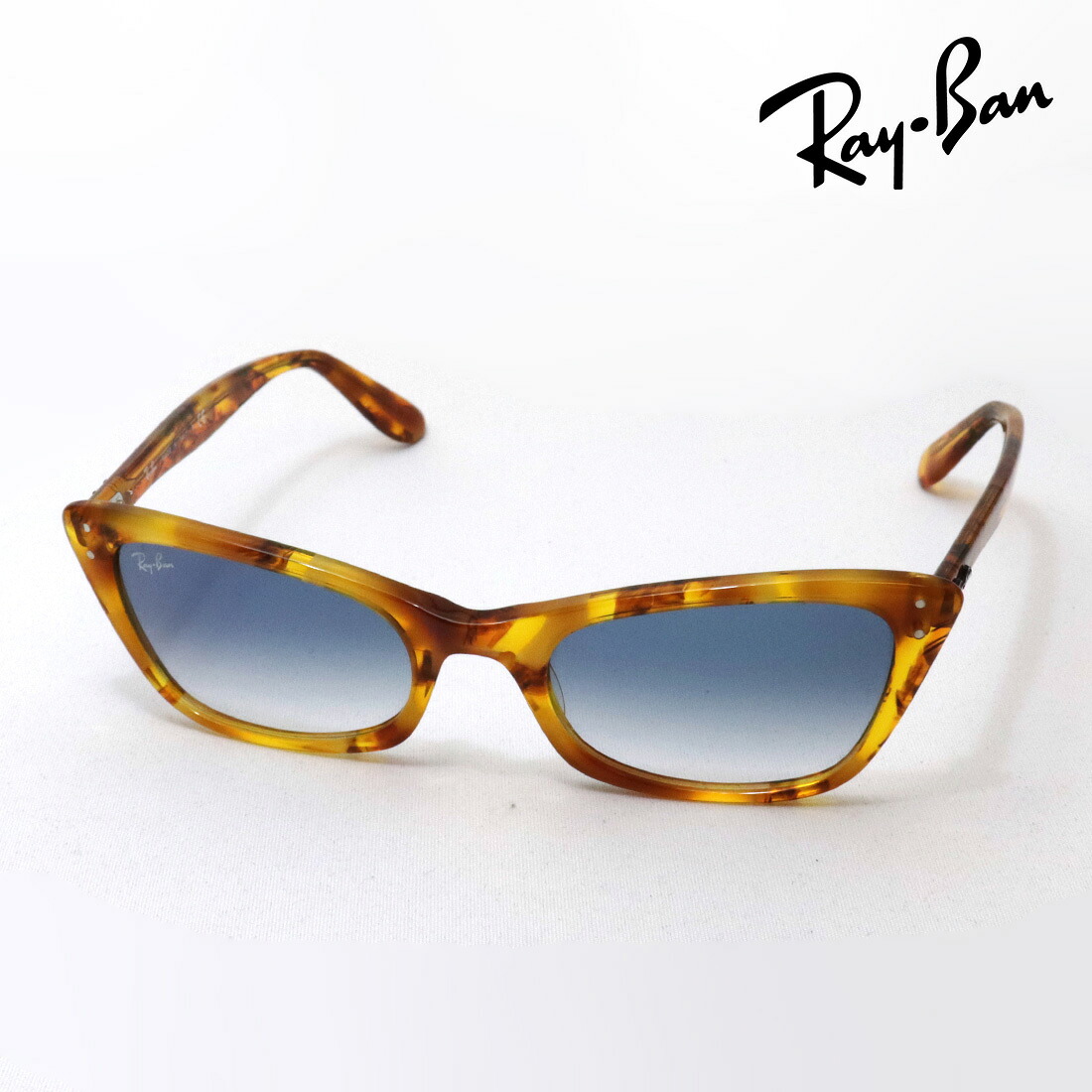 プレミア生産終了モデル レイバン サングラス 正規品 LADY BURBANK レディーバーバンク Ray-Ban RB2299 13423F レディース RayBan Made In Italy フォックス トータス系
