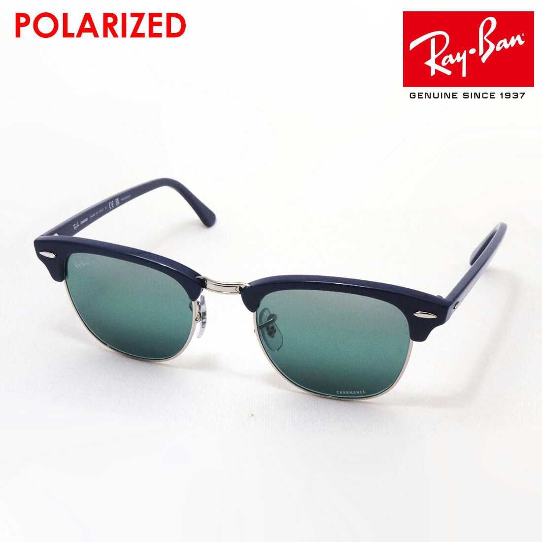 交換無料！ Ray-Ban RB3016F CLUBMASTER 偏光レンズ tbg.qa