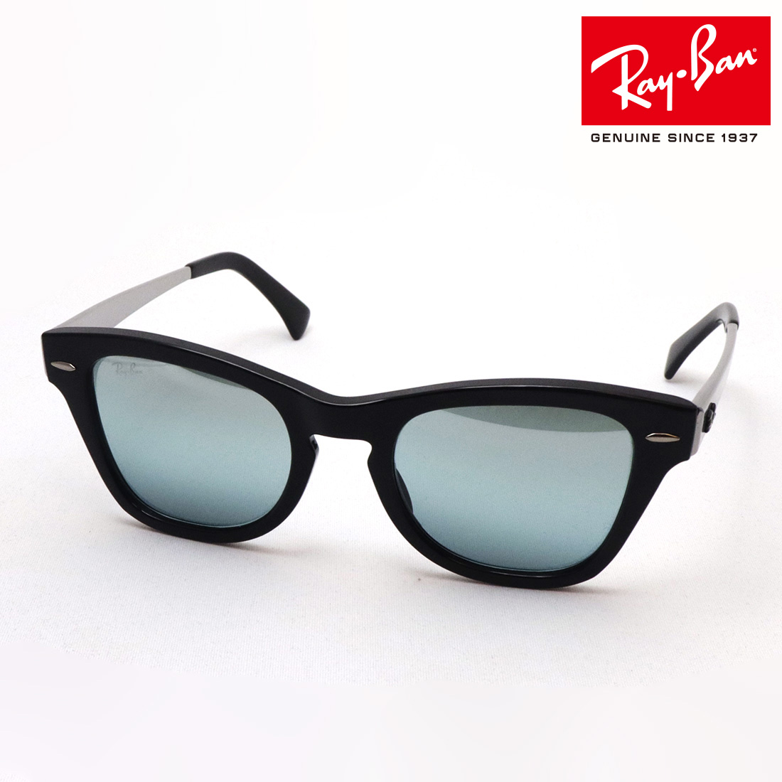 未使用 レイバン rayban サングラス rb0707sm サングラス 黒 青-