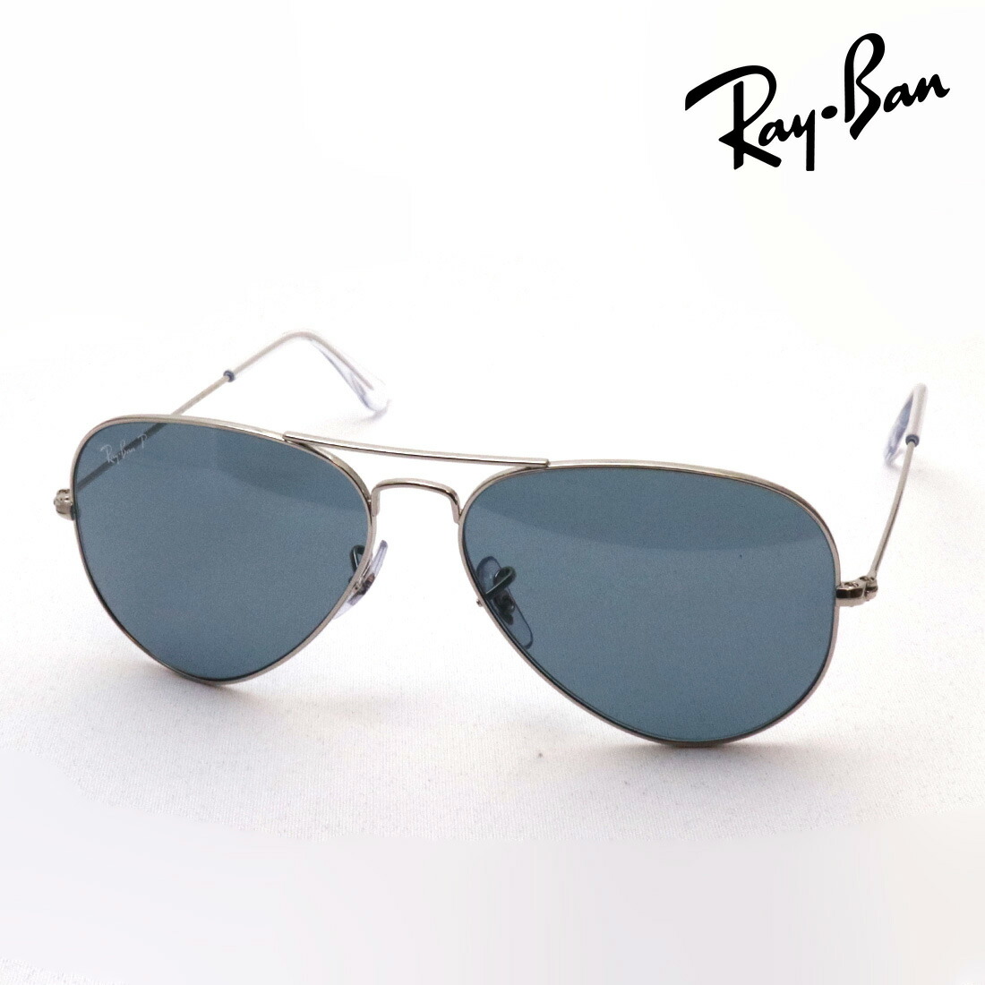 レイバン 偏光サングラス 正規品 アビエーター Ray-Ban RB3025 00302 レディース メンズ 大きい RayBan 純正度付き偏光レンズ可 ティアドロップ シルバー系|グラスマニア -Tokyo Aoyama-