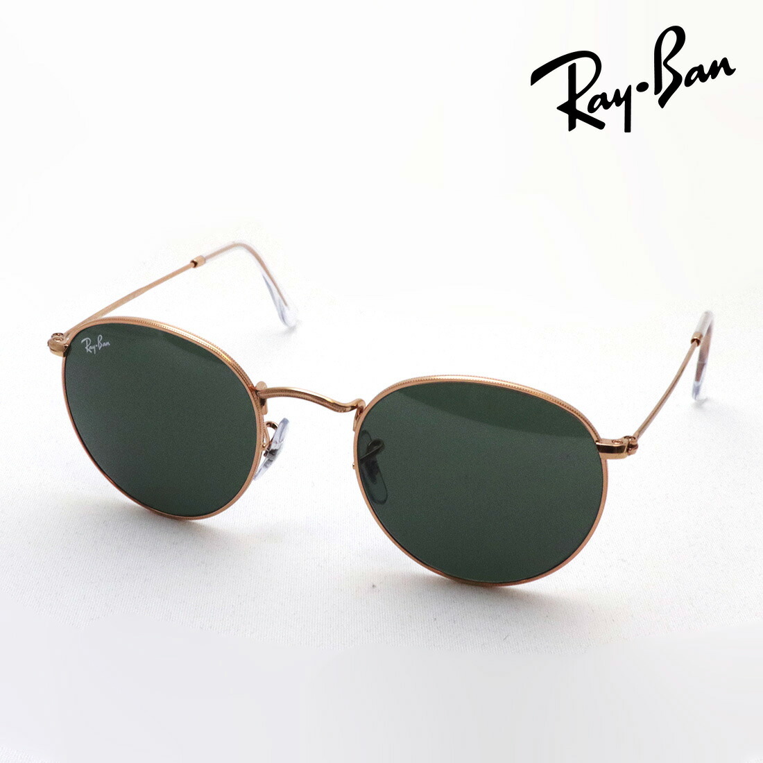 美品 Ray-Ban Round l RB3447 レイバン サングラス 楽天市場】Ray-Ban サングラス RB3447 9196R5 50 レイバン ROUND METAL