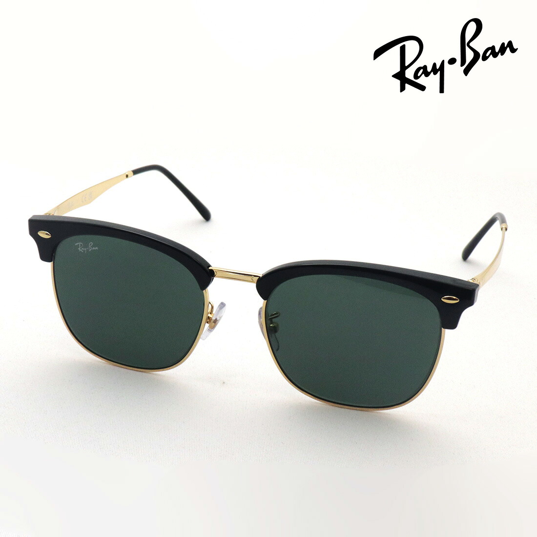 NewModel レイバン サングラス 正規品 Ray-Ban RB4418D 60131 レディース メンズ 大きい RayBan 純正度付きレンズ可 度付きサングラス可 ブロー ゴールド系 ブラック系｜グラスマニア -Tokyo Aoyama-