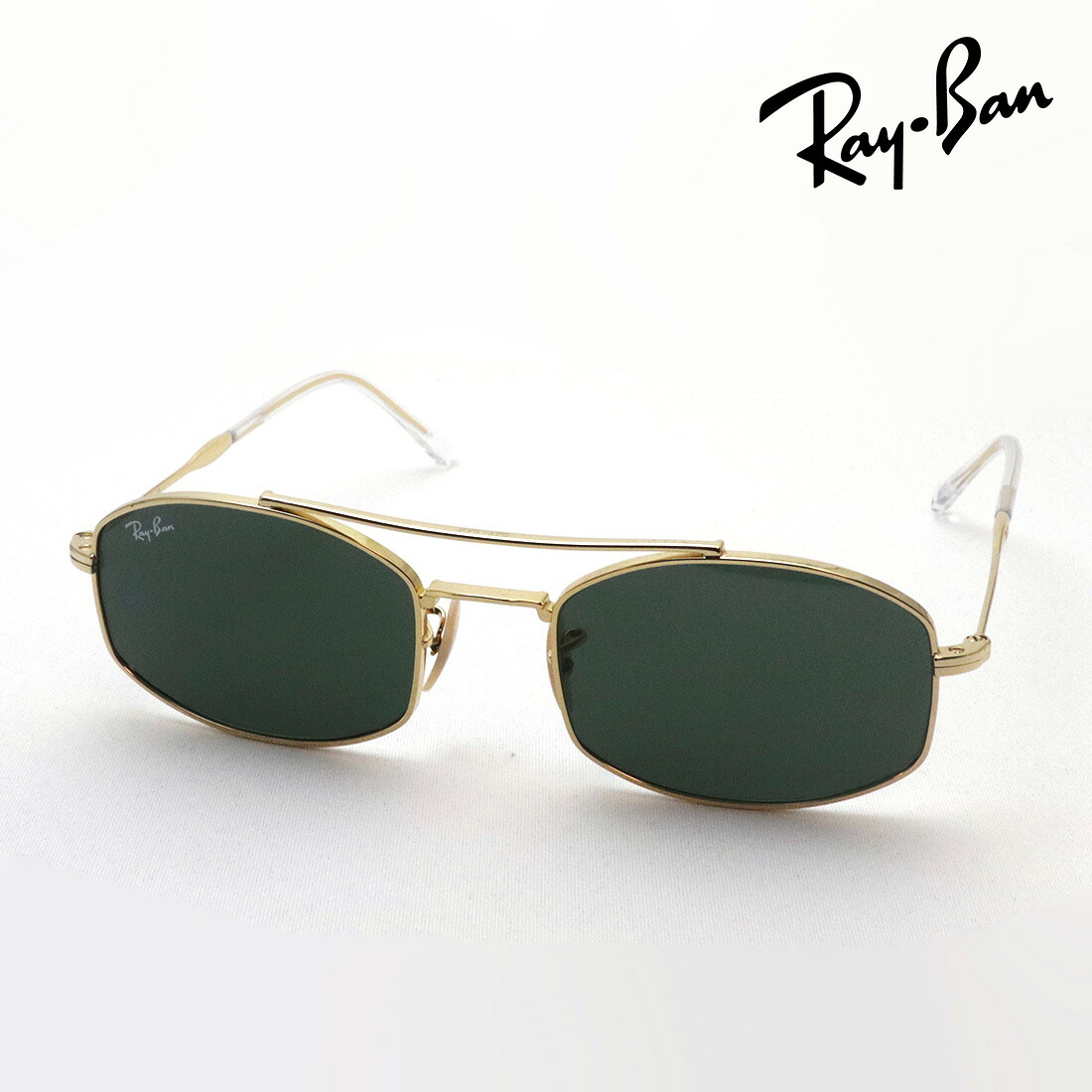 NewModel レイバン サングラス 正規品 Ray-Ban RB3719 00131 レディース メンズ RayBan 純正度付きレンズ可 度付きサングラス可 オーバル ゴールド系｜グラスマニア -Tokyo Aoyama-