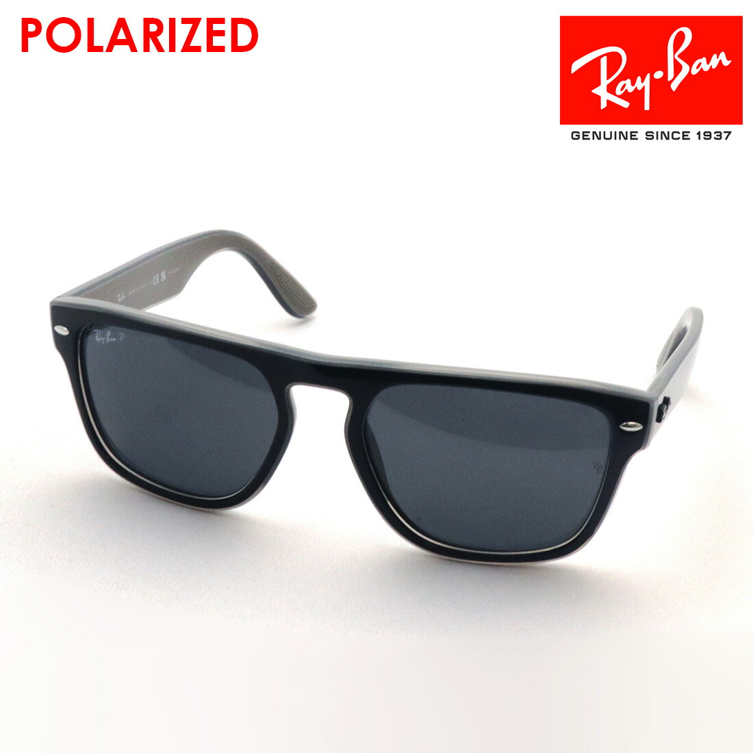 Ray-Ban エリック ブラックサングラス レイバン 偏光サングラス Ray-Ban RB4398F 90257 エリック