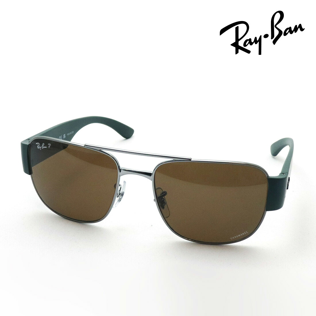 NewModel レイバン サングラス 正規品 Ray-Ban クロマンス CHROMANCE RB3756CH 004AN 56 59 レディース メンズ RayBan 純正度付きレンズ可 純正度付きサングラス可 LITEFORCE スクエア シルバー系