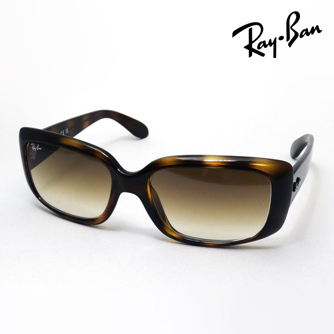 プレミア生産終了モデル レイバン サングラス 正規品 Ray-Ban RB4389 71051 55 58 レディース RayBan スクエア トータス系
