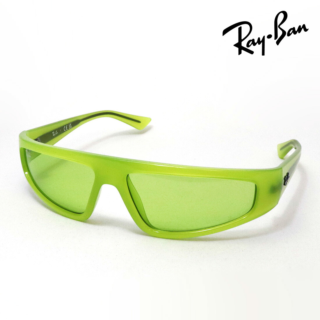 プレミア生産終了モデル レイバン サングラス 正規品 IZAZ イザズ Ray-Ban RB4432 67632 59 レディース メンズ バイオベース Pulse コレクション RayBan スクエア グリーン系｜グラスマニア -Tokyo Aoyama-