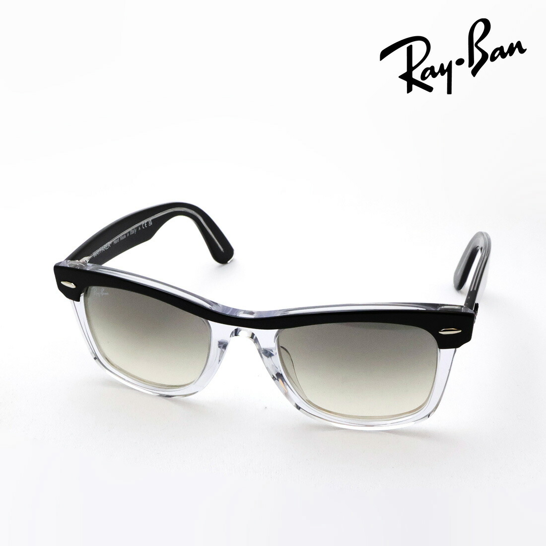 NewModel  レイバン 黒眼鏡 置き目品 WAYFARER STREET NEAT ウェイファーラー 表どおり ニート Ray-Ban RB2240F 129432 52 レディース メンズ RayBan 文句無し度付き添い人水晶体可 度付き添い人黒眼鏡可 ウェリントン 黒いこと系 せつ然たる系 バッグ・小物・ブランド雑貨-サングラス