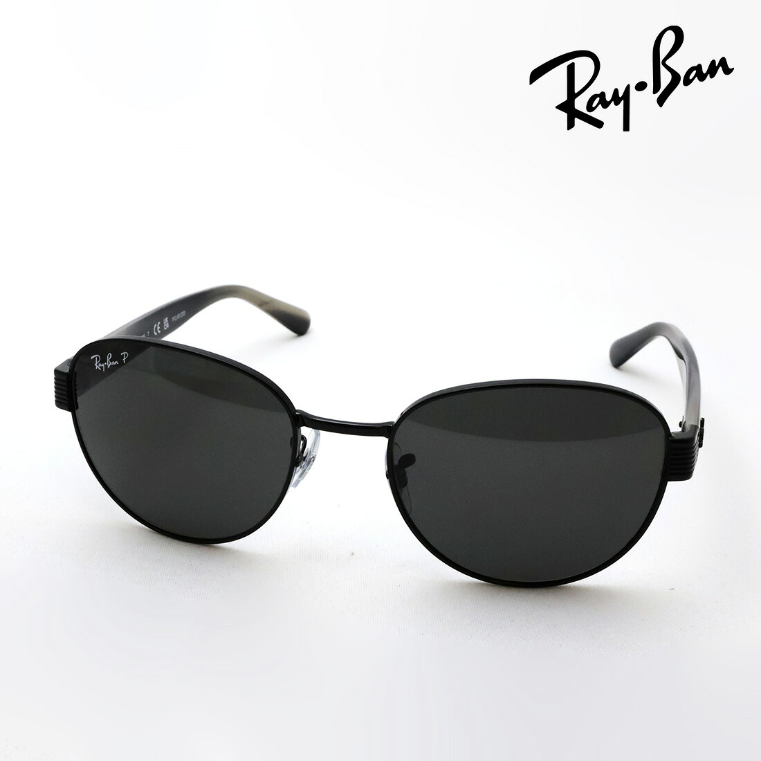 NewModel レイバン 偏光サングラス 正規品 CHROMANCE クロマンス Ray-Ban RB3766CH 002K8 54 56 レディース メンズ RayBan 純正度付きレンズ可 スクエア ブラック系