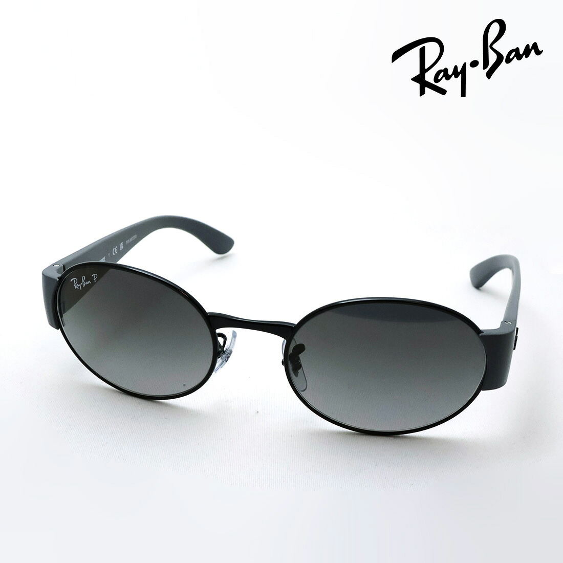 NewModel レイバン 偏光黒眼鏡 置き目品 Ray-Ban RB3770 002M3 52 54 レディース メンズ RayBan LITEFORCE 完全無欠度付き添い人水晶体可 オーバル 黒いこと系
