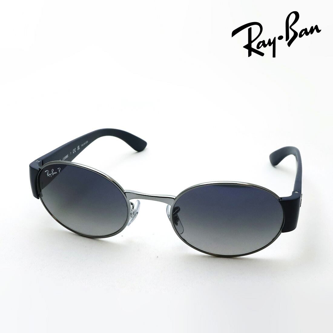 NewModel レイバン 偏光黒眼鏡 置き目品 Ray-Ban RB3770 00478 52 54 レディース メンズ RayBan LITEFORCE 完全無欠度付き添い人水晶体可 オーバル しろがね色系