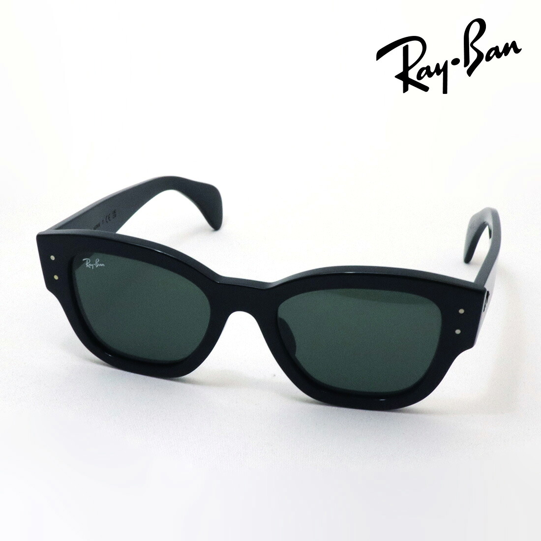 プレミア生産終了モデル レイバン サングラス 正規品 JORGE ホルヘ Ray-Ban RB7681SF 90131 52 レディース メンズ RayBan スクエア ブラック系
