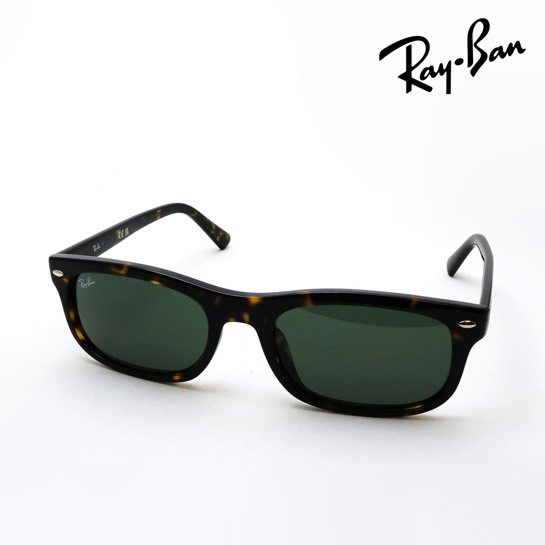 NewModel レイバン サングラス 正規品 Ray-Ban RB2224F 71031 57 レディース メンズ RayBan 純正度付きレンズ可 度付きサングラス可 スクエア トータス系