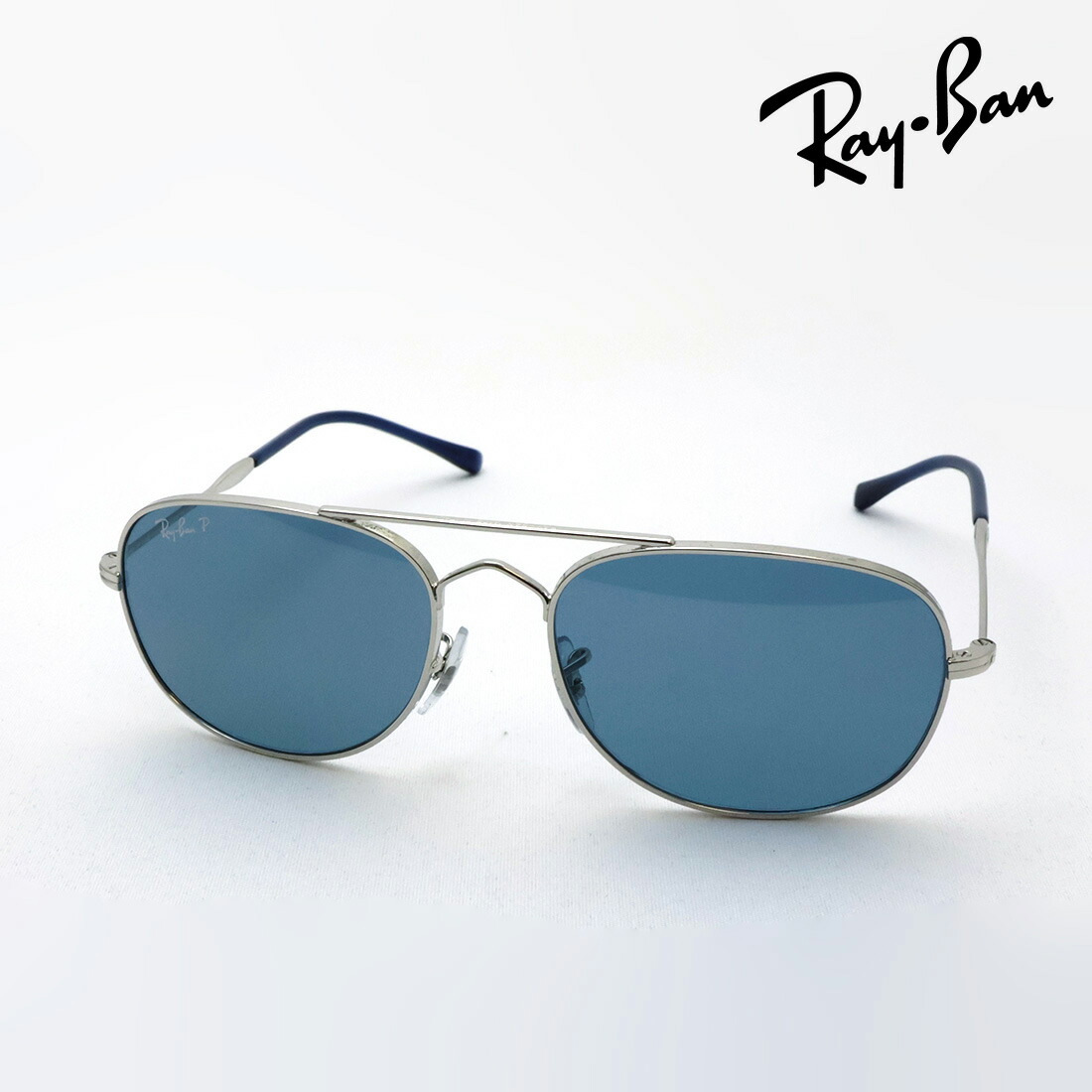 NewModel レイバン 偏光黒眼鏡 定め事品 BAIN BRIDGE ベインブリッジ Ray-Ban RB3735 003S2 57 60 レディース メンズ 大層らしい RayBan 純然たる度付き添い人水晶体可 ティアドロップ しろがね色系