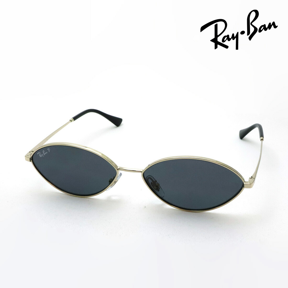 NewModel レイバン 偏光サングラス 正規品 Ray-Ban KAI カイ RB3757 921381 56 59 レディース メンズ RayBan 純正度付きレンズ可 純正度付きレンズ可 オーバル ゴールド系 17,994円