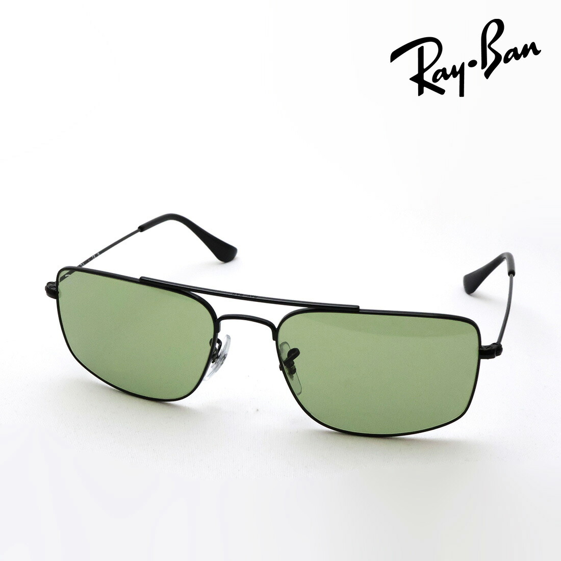 NewModel レイバン サングラス 正規品 Explorer 3 エクスプローラー3 Ray-Ban RB3779 0024E 56 59 レディース メンズ RayBan 純正度付きレンズ可 度付きサングラス可 スクエア ブラック系｜グラスマニア -Tokyo Aoyama-