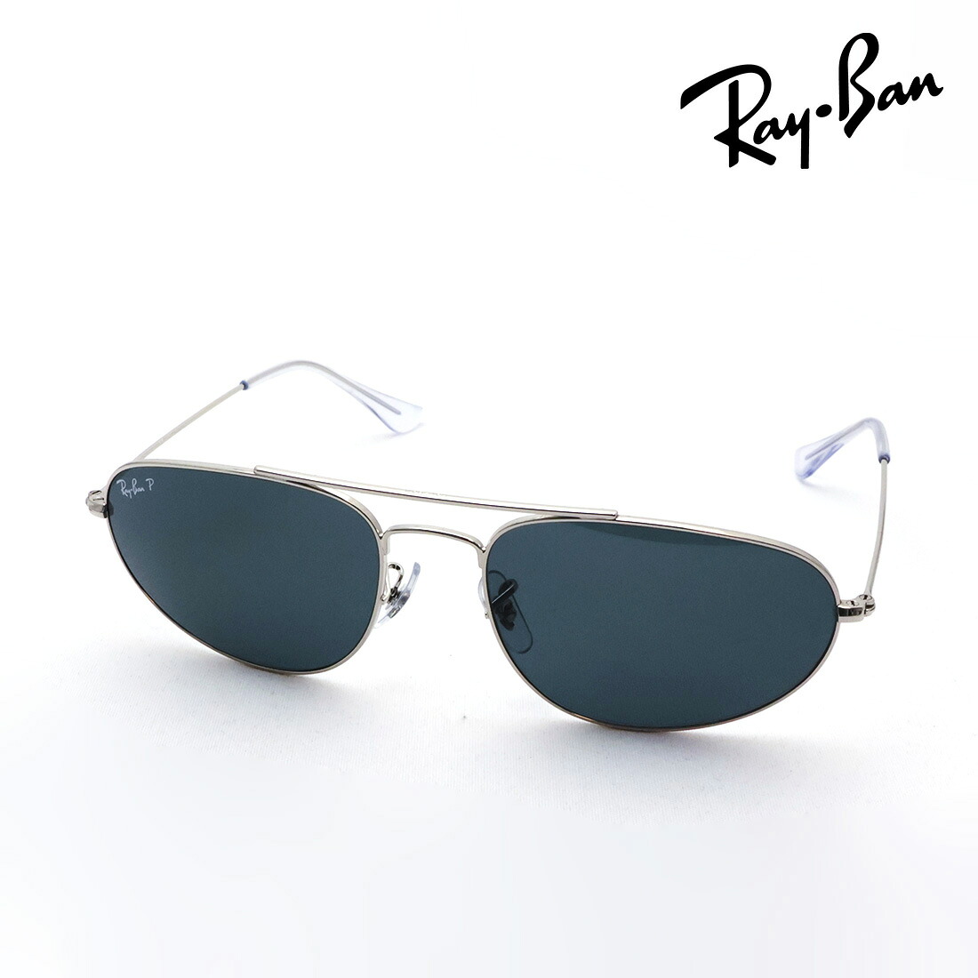 NewModel レイバン 偏光サングラス 正規品 Explorer 4 エクスプローラー4 Ray-Ban RB3945 0033R 60 62 レディース メンズ RayBan 純正度付きレンズ可 ティアドロップ シルバー系