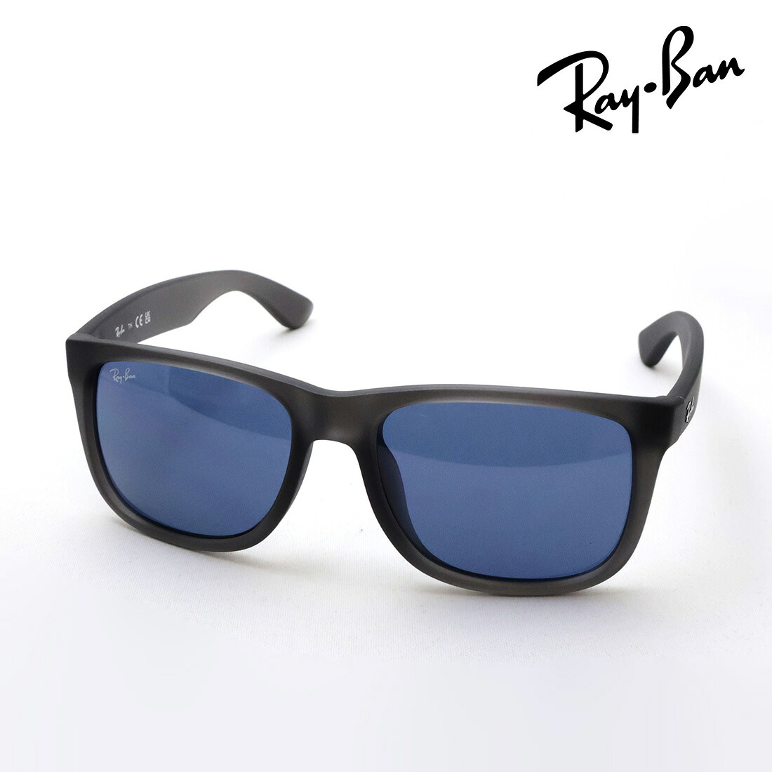 NewModel レイバン サングラス 正規品 JUSTIN ジャスティン Ray-Ban RB4165F 687380 メンズ RayBan ウェリントン グレー系