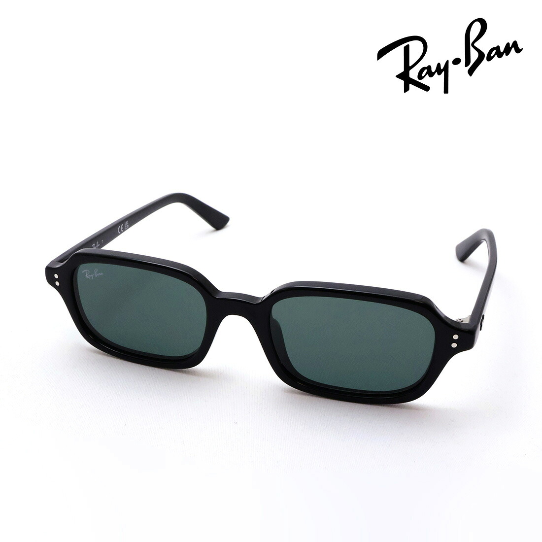 NewModel レイバン サングラス 正規品 Ray-Ban ZURI ズリ RB4455F 667771 51 レディース メンズ バイオベース Pulse コレクション RayBan 純正度付きレンズ可 度付きサングラス可 スクエア ブラック系