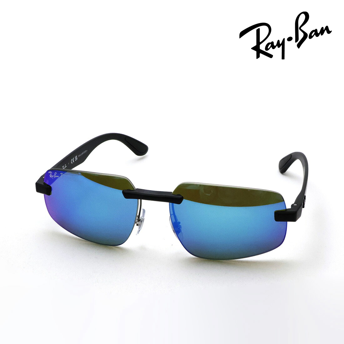 NewModel レイバン 偏光黒眼鏡 置き目品 Ray-Ban RB4475CH 601SA1 60 レディース メンズ RayBan クロマンス Chromance 真四角 黒いこと系