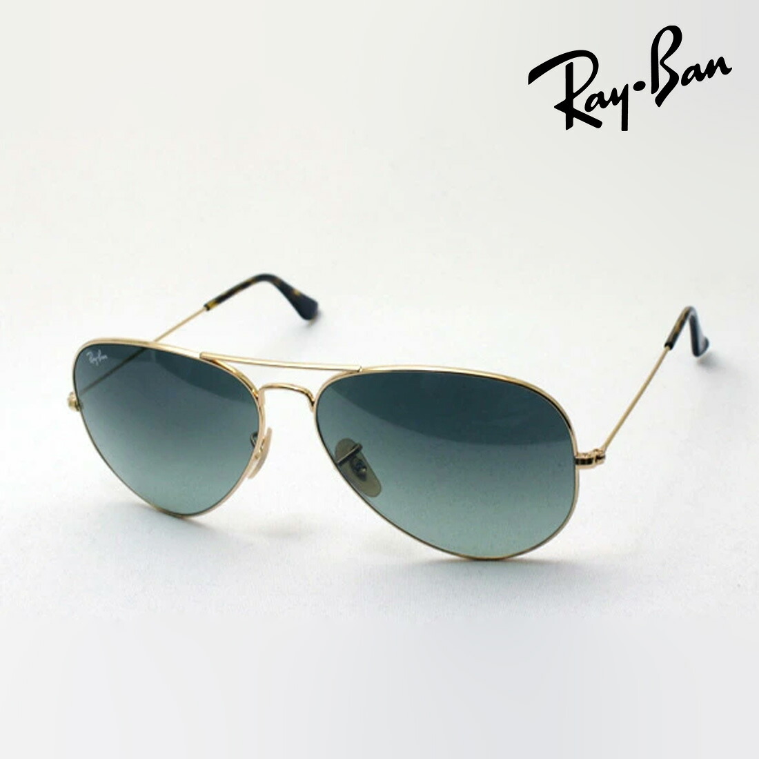 レイバン 黒眼鏡 定まり品 アビエーター Ray-Ban RB3025 18171 レディース メンズ 馬鹿でかい RayBan 完全無欠度付き添い人水晶体可 度付き添い人黒眼鏡可 ティアドロップ ゴールド系