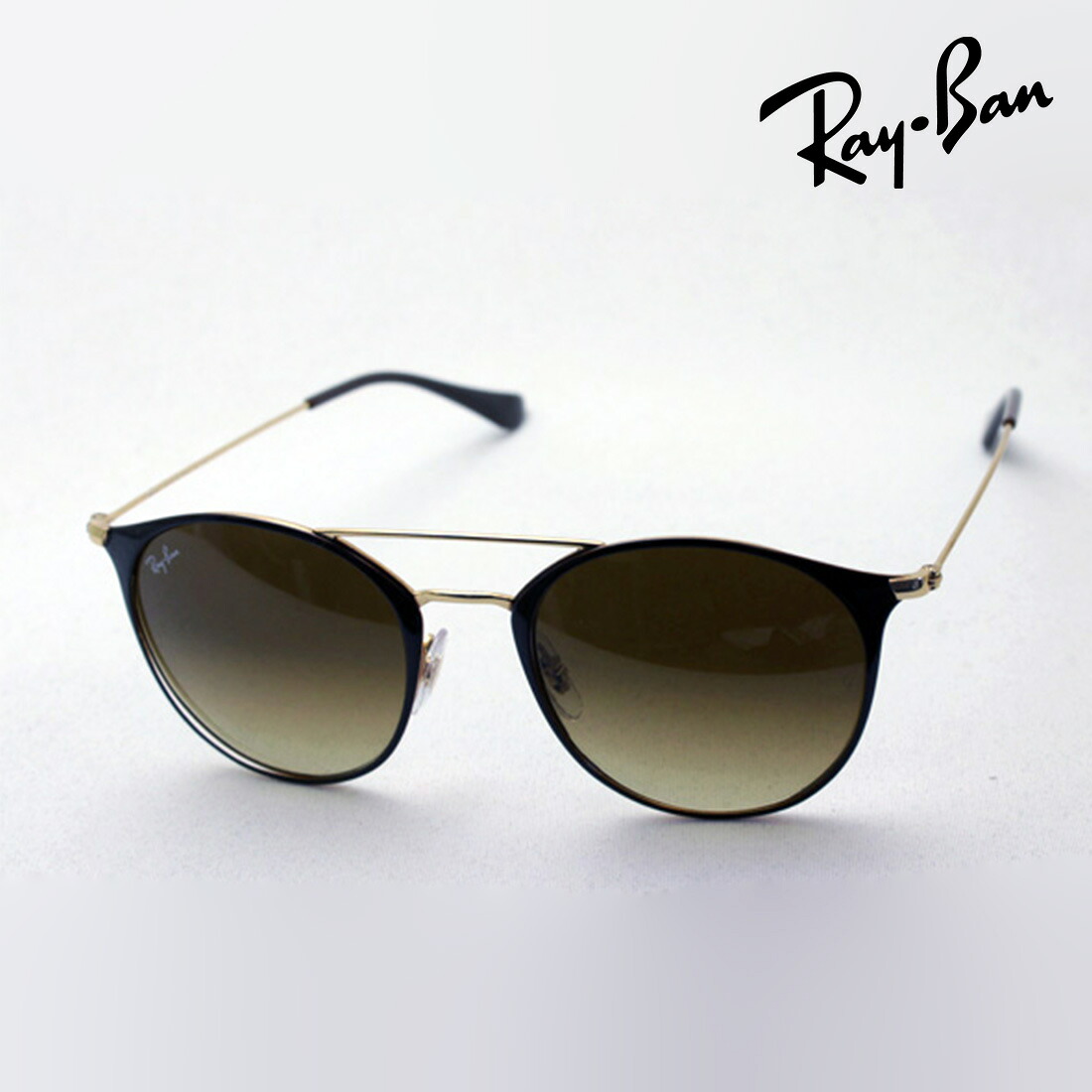 レイバン サングラス 正規品 Ray-Ban RB3546 900985 レディース サングラス 丸 ダブルブリッジ RayBan 純正度付きレンズ可 度付きサングラス可 ラウンド｜グラスマニア -Tokyo Aoyama-
