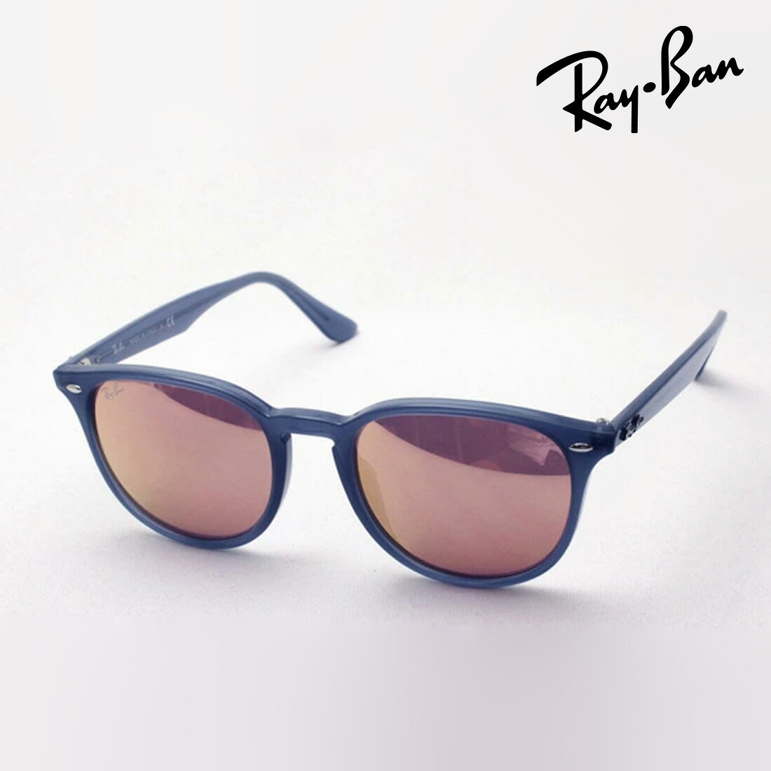 プレミア生産終了モデル レイバン サングラス 正規品 Ray-Ban RB4259F 62321T レディース ミラー サングラス 丸 大きい レディースモデル RayBan ボストン｜グラスマニア -Tokyo Aoyama-