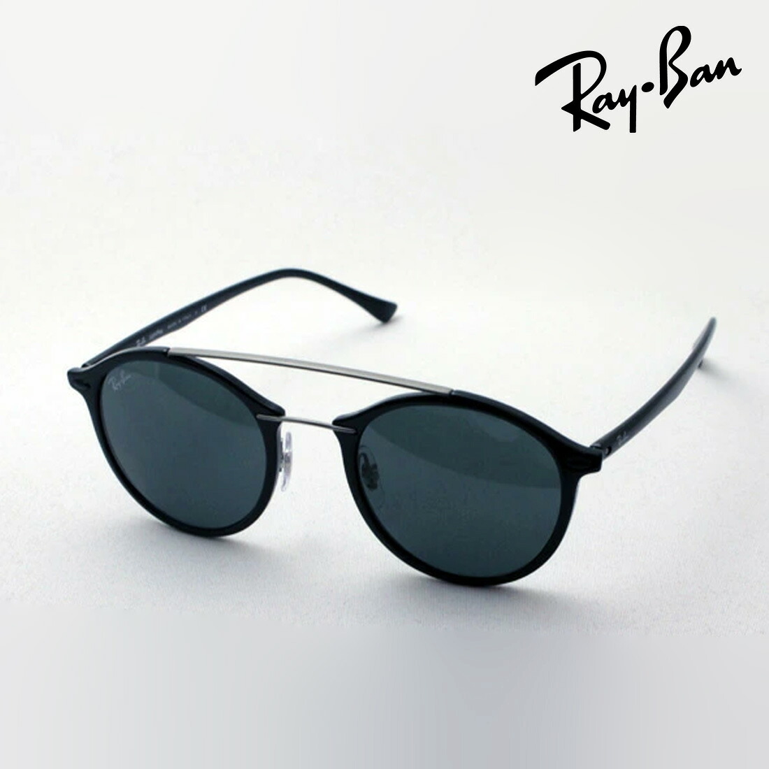 プレミア生産終了モデル レイバン サングラス 正規品 Ray-Ban RB4266 60171 レディース メンズ ダブルブリッジ RayBan ブロー ブラック系|グラスマニア -Tokyo Aoyama-