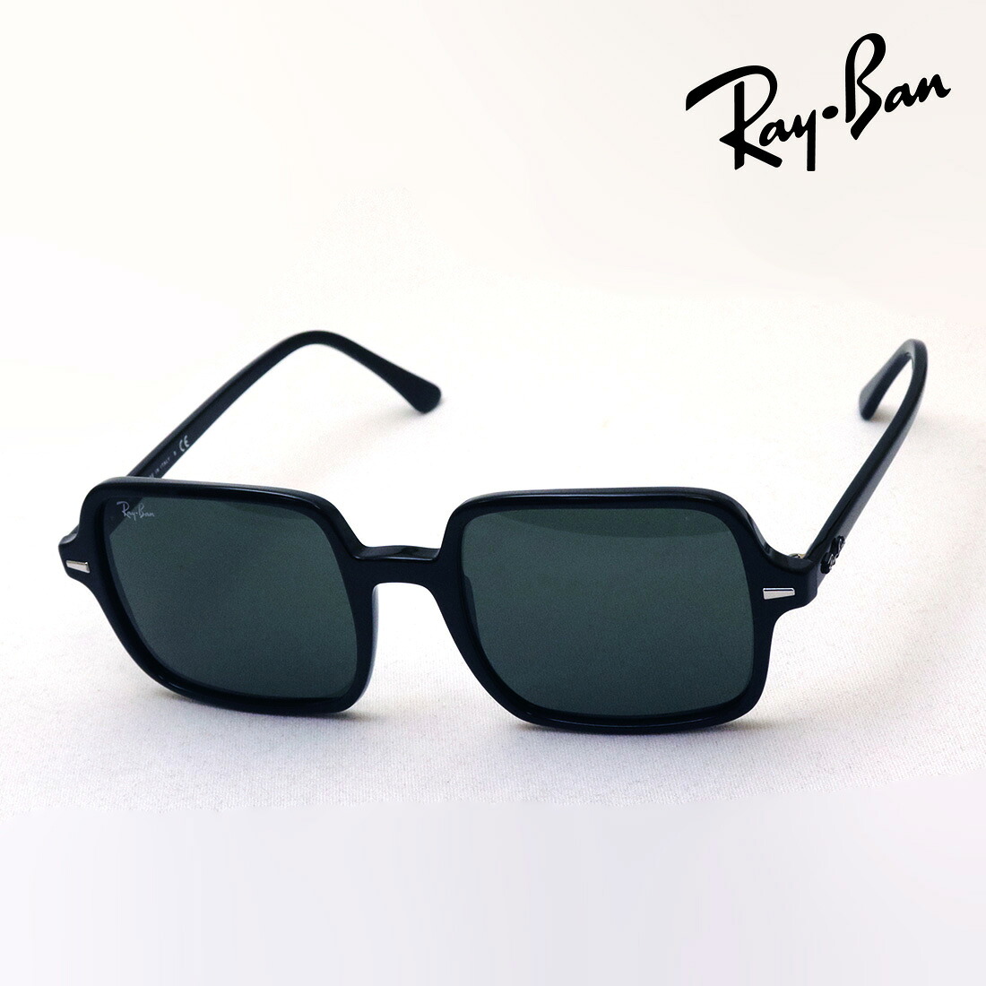 レイバン サングラス 正規品 Ray-Ban RB1973 90131 レディース レディースモデル RayBan 純正度付きレンズ可 度付きサングラス可 Made In Italy スクエア ブラック系