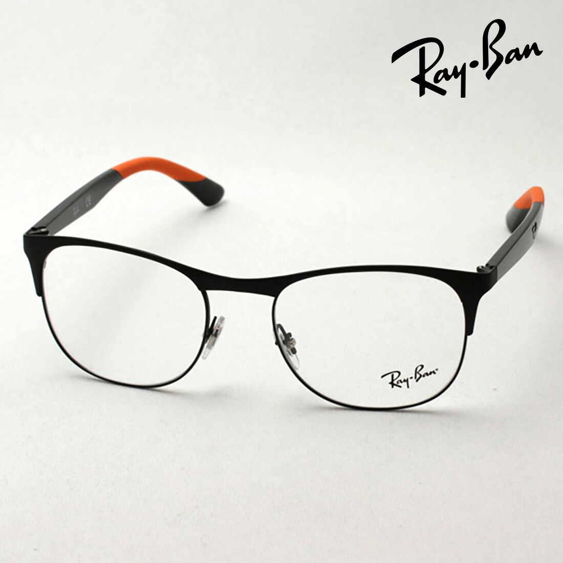 プレミア生産終了モデル レイバン メガネ フレーム 正規品 Ray-Ban ACTIVE RX6412 2904 伊達メガネ 度付き ブルーライト カット 眼鏡 RayBan スクエア ブラック系｜グラスマニア -Tokyo Aoyama-
