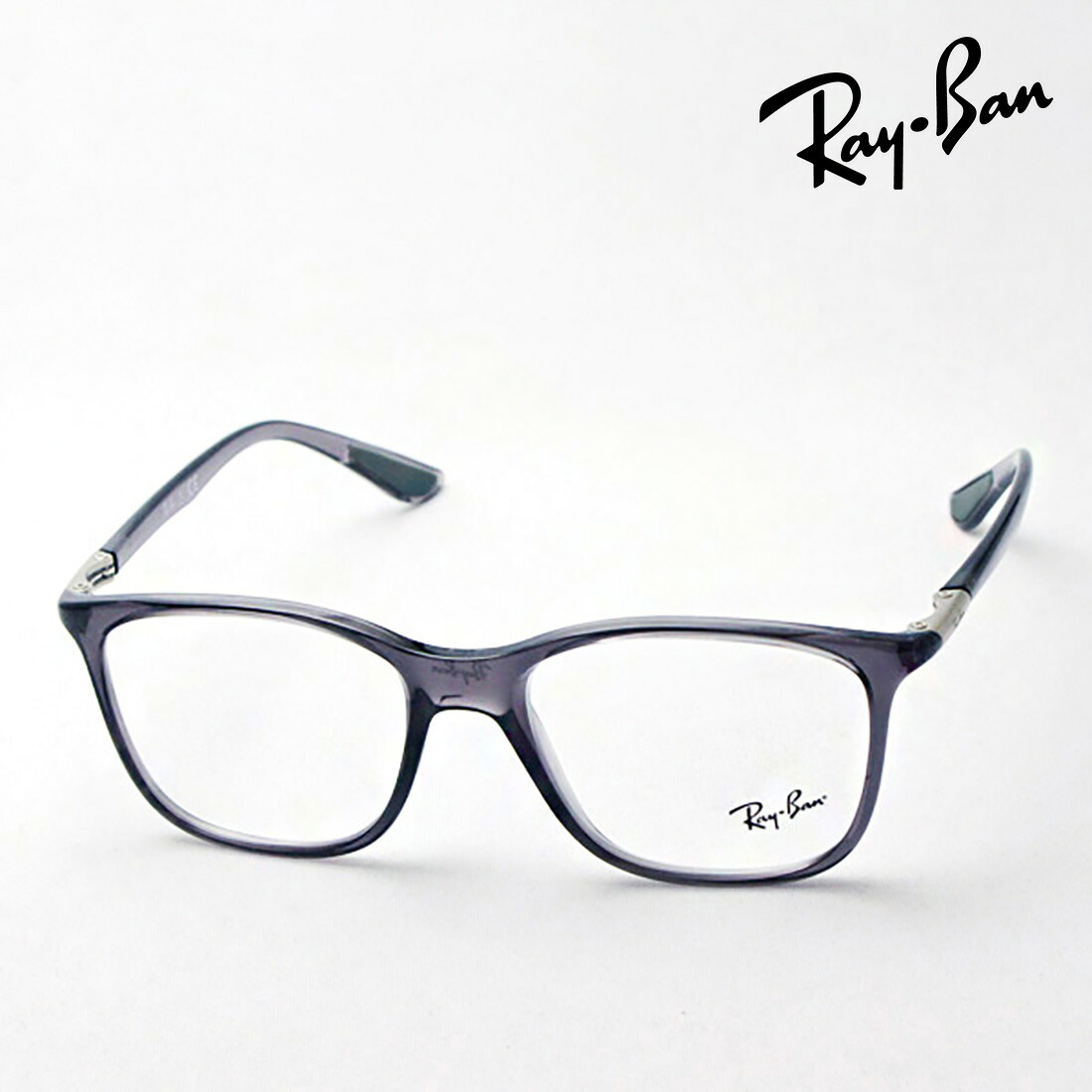 プレミア生産終了モデル レイバン メガネ フレーム 正規品 Ray-Ban ACTIVE RX7143 5620 伊達メガネ 度付き ブルーライト カット 眼鏡 RayBan ウェリントン|グラスマニア -Tokyo Aoyama-