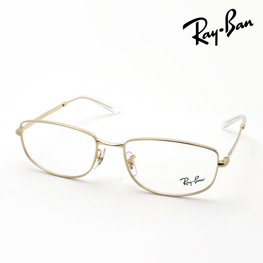 プレミア生産終了モデル レイバン メガネ フレーム 正規品 Ray-Ban RX3732V 2500 54 56 伊達メガネ 度付き ブルーライト カット 眼鏡 RayBan メタル オーバル ゴールド系|グラスマニア -Tokyo Aoyama-