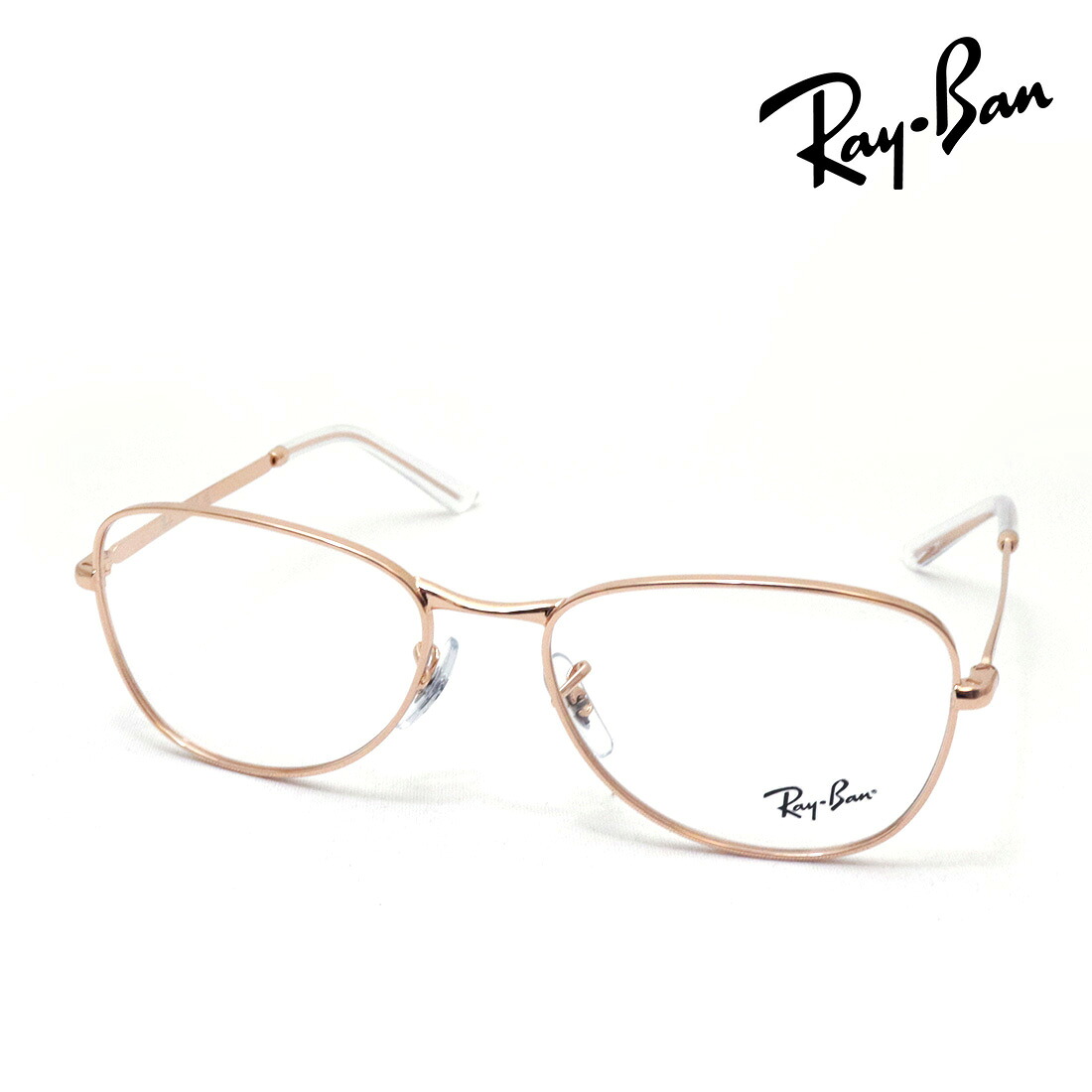 プレミア生産終了モデル レイバン メガネ フレーム 正規品 Ray-Ban RX3733V 3094 54 56 伊達メガネ 度付き ブルーライト カット 眼鏡 RayBan メタル オーバル ゴールド系|グラスマニア -Tokyo Aoyama-