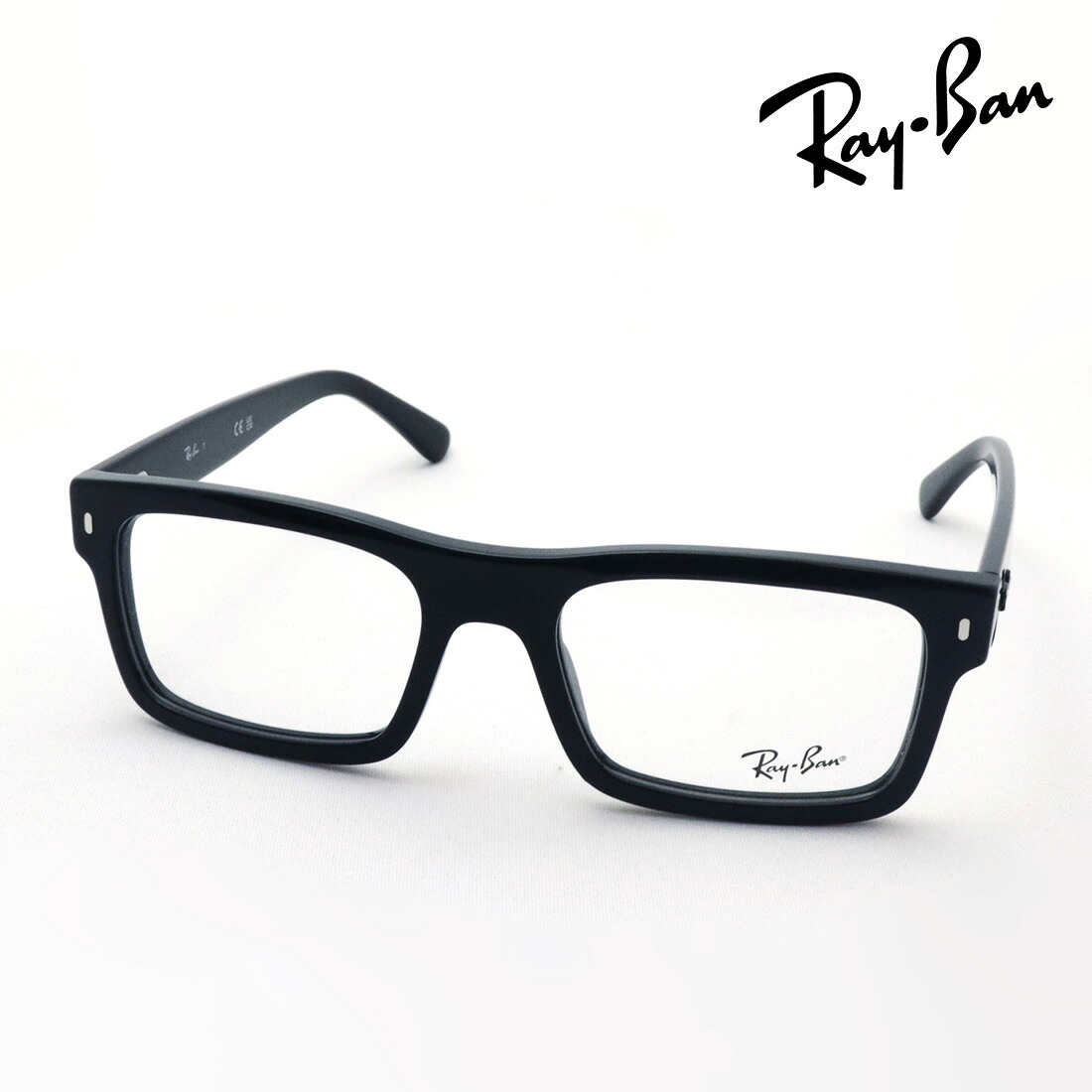レイバン メガネ フレーム 正規品 Ray-Ban RX5435F 2000 54 56 伊達メガネ 度付き ブルーライト カット 眼鏡 RayBan スクエア ブラック系