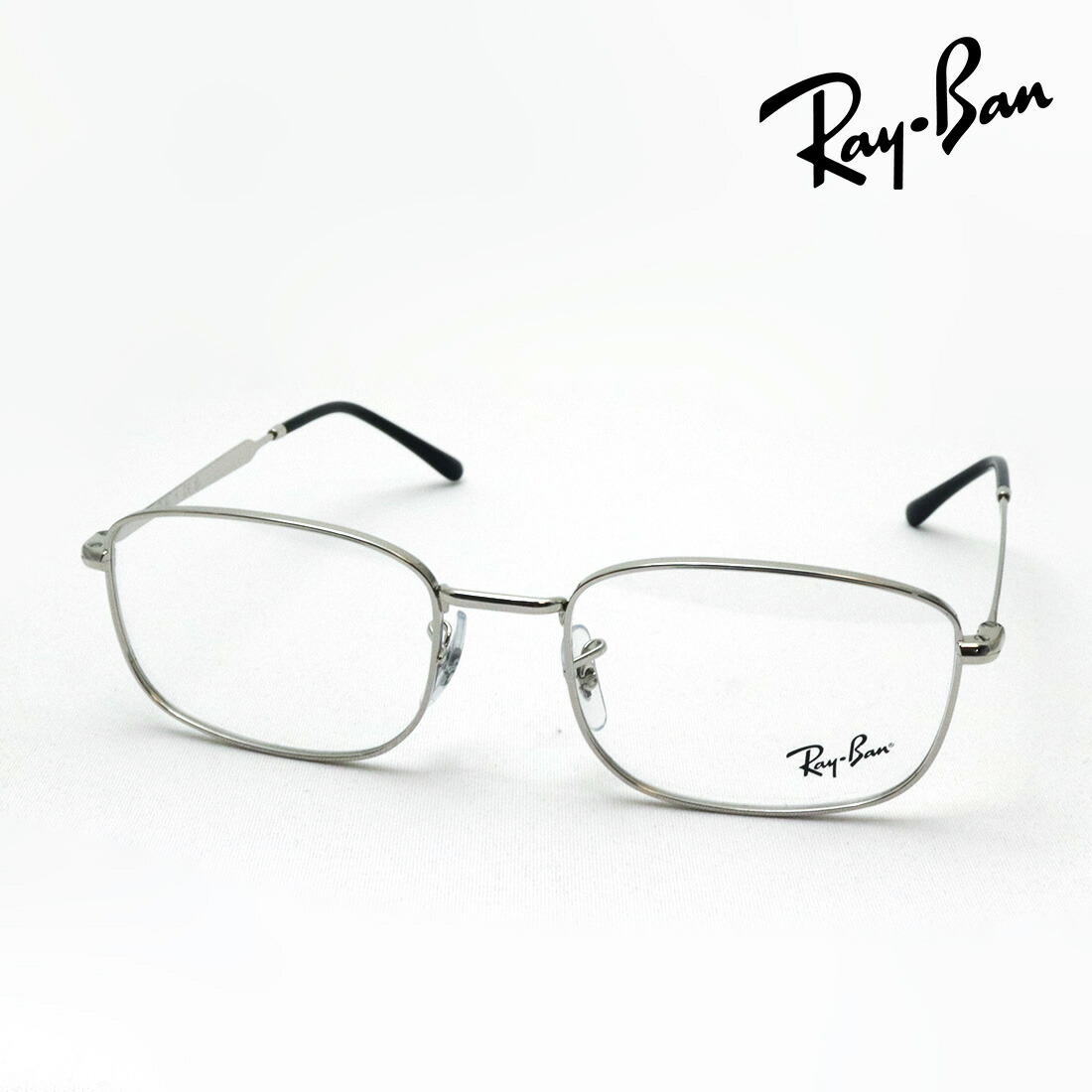 NewModel レイバン メガネ フレーム 正規品 Ray-Ban RX6533 2501 52 54 伊達メガネ 度付き ブルーライト カット 眼鏡 RayBan メタル スクエア シルバー系 14,365円