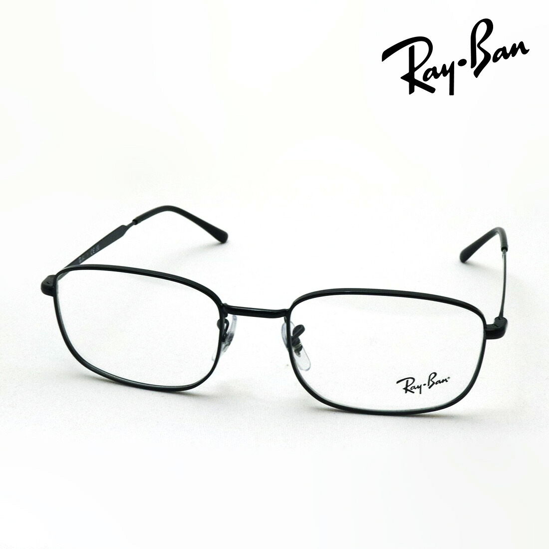 NewModel レイバン メガネ フレーム 正規品 Ray-Ban RX6533 2509 52 54 伊達メガネ 度付き ブルーライト カット 眼鏡 RayBan メタル スクエア ブラック系