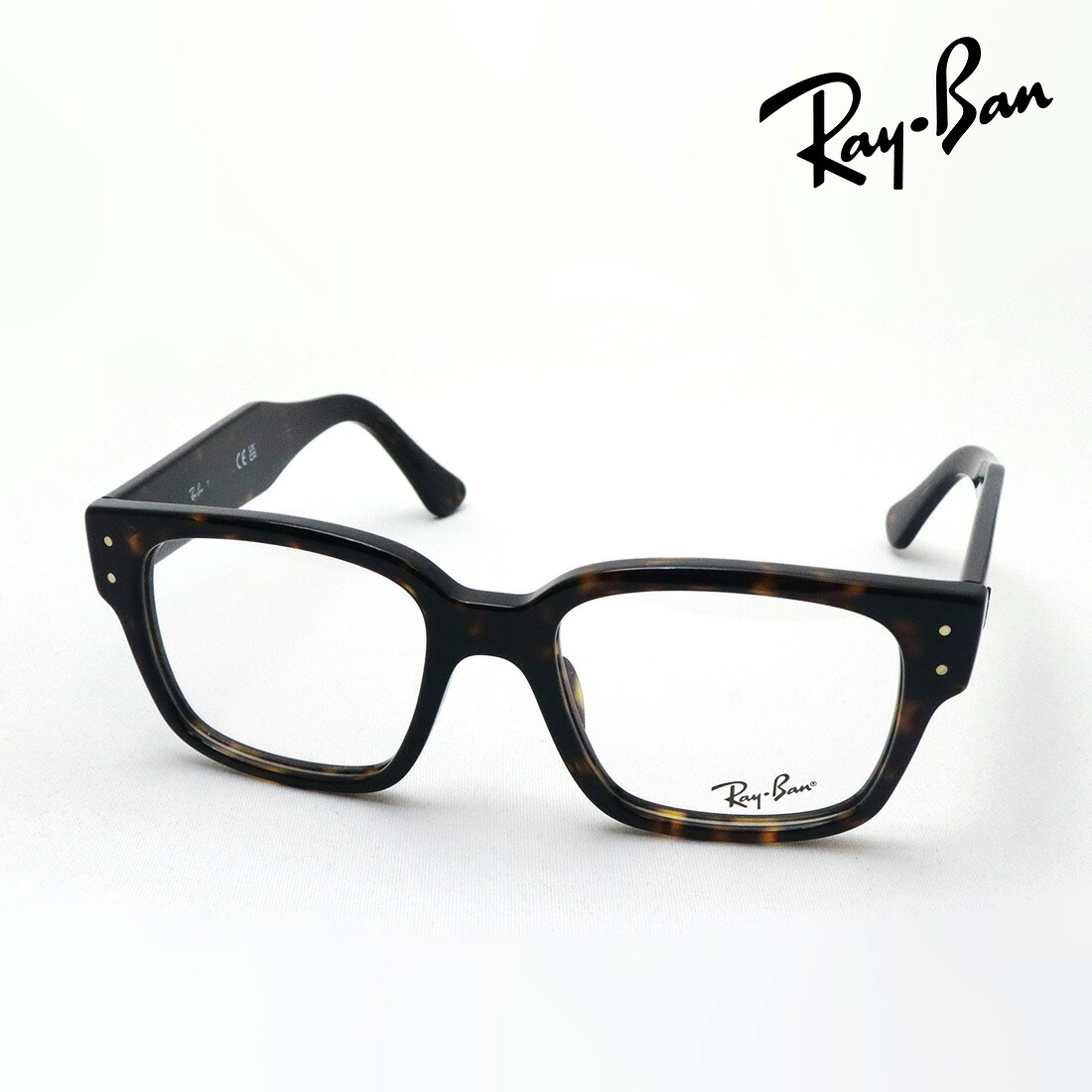 NewModel レイバン メガネ フレーム 正規品 LAURENE ローレン Ray-Ban RX7256F 8320 50 伊達メガネ 度付き ブルーライト カット 眼鏡 RayBan スクエア トータス系