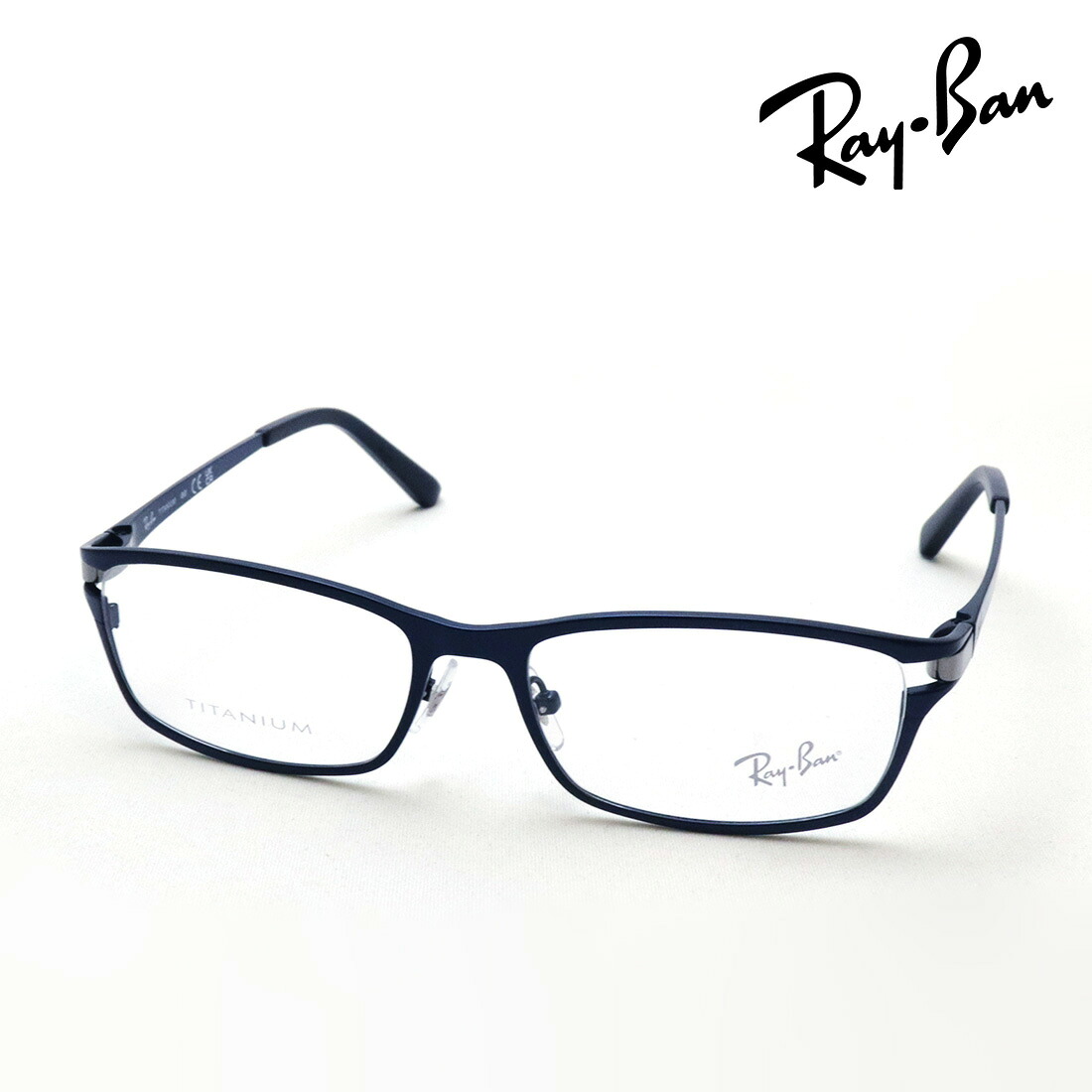 レイバン 眼鏡 ひな形 定め事品 Ray-Ban RX8727D 1061 54 伊達眼鏡 度付き添い人 青碧点火装置 撥ねのける メガネ 金属元素 RayBan ウェリントン
