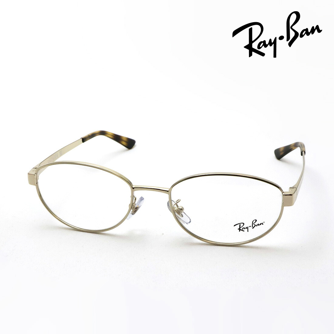 NewModel レイバン メガネ フレーム 正規品 Ray-Ban RX3774VD 2993 55 伊達メガネ 度付き ブルーライト カット 眼鏡 RayBan メタル アジアンフィット オーバル ゴールド系｜グラスマニア -Tokyo Aoyama-