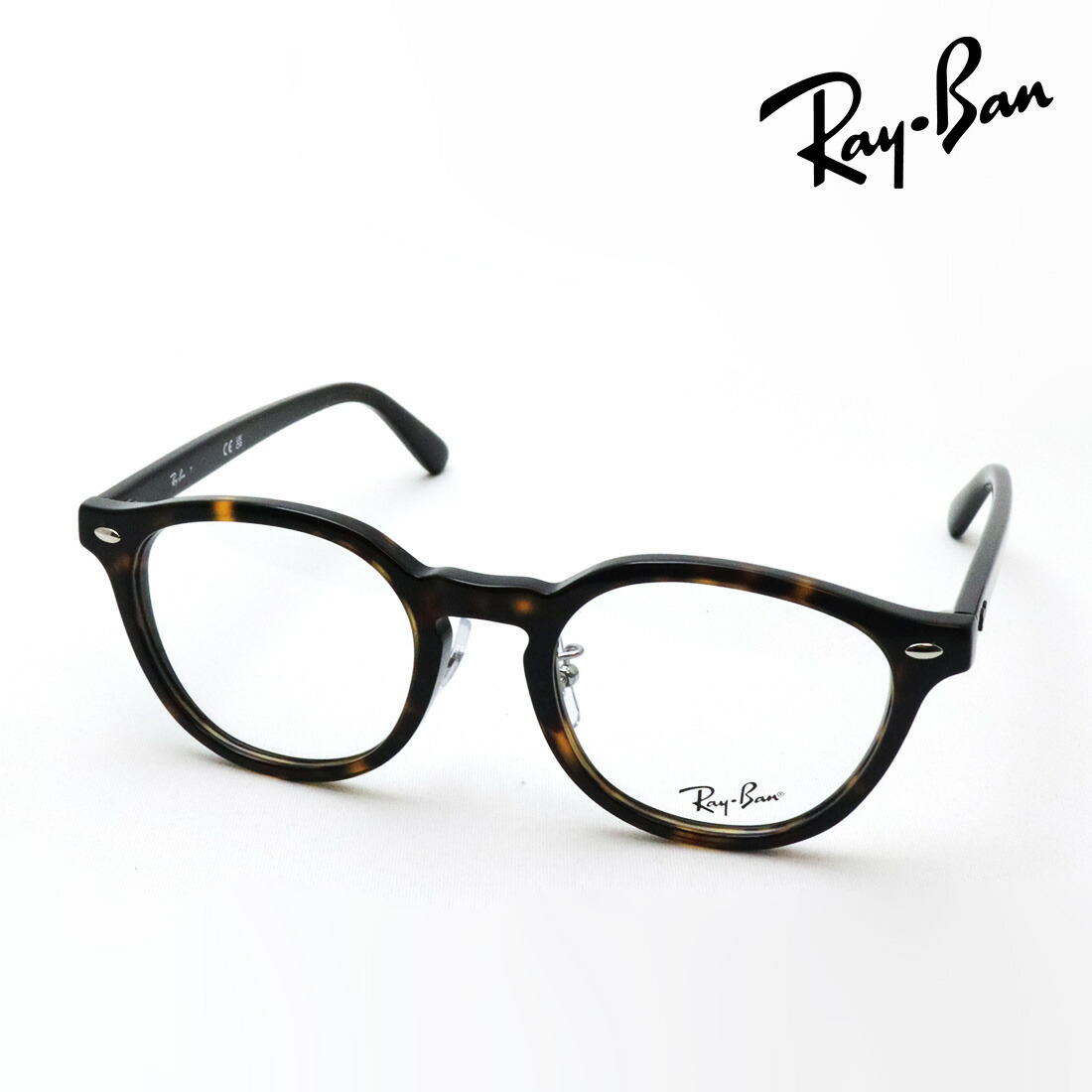 NewModel レイバン メガネ フレーム 正規品 Ray-Ban RX5443D 2012 49 伊達メガネ 度付き ブルーライト カット 眼鏡 RayBan ボストン トータス系|グラスマニア -Tokyo Aoyama-