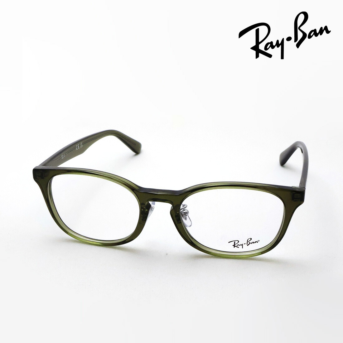 NewModel レイバン メガネ フレーム 正規品 Ray-Ban RX5386D 8501 51 伊達メガネ 度付き ブルーライト カット 眼鏡 RayBan ウェリントン ブラウン系|グラスマニア -Tokyo Aoyama-