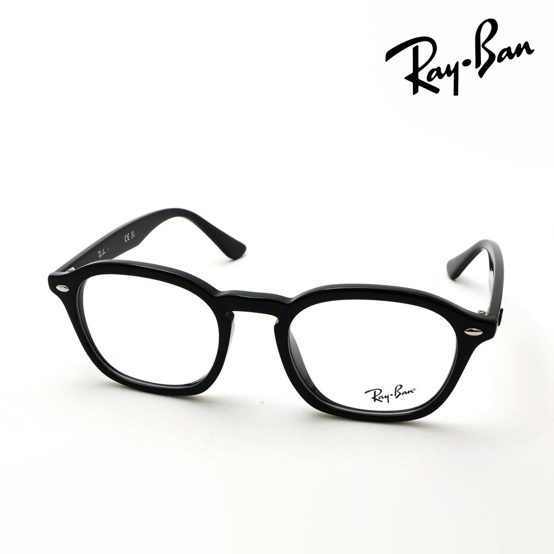 NewModel レイバン メガネ フレーム 正規品 Ray-Ban RX5451F 2000 50 伊達メガネ 度付き ブルーライト カット 眼鏡 RayBan フルフィット スクエア ブラック系|グラスマニア -Tokyo Aoyama-