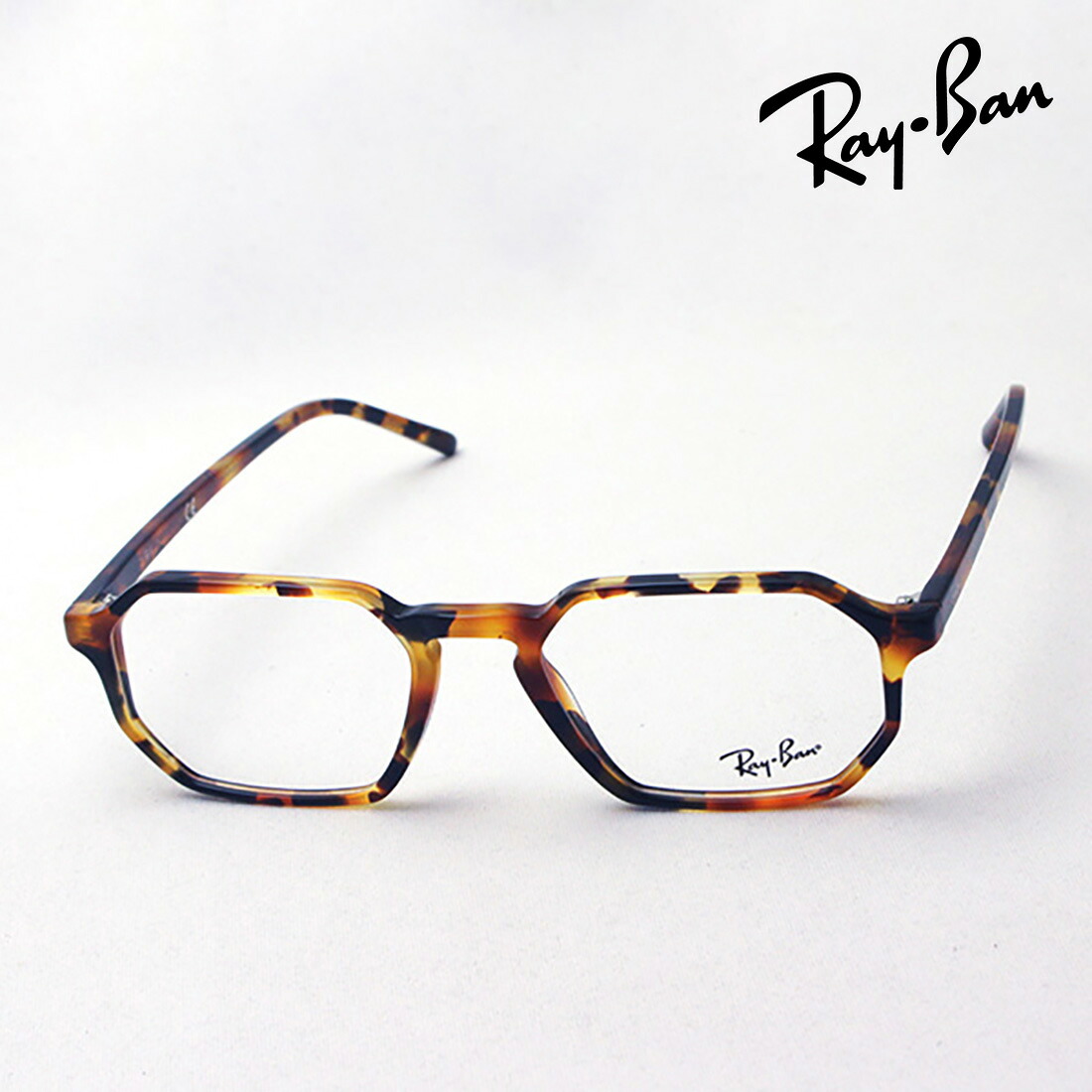 プレミア生産終了モデル レイバン メガネ フレーム 正規品 Ray-Ban RX5370 5880 伊達メガネ 度付き ブルーライト カット 眼鏡 RayBan スクエア トータス系