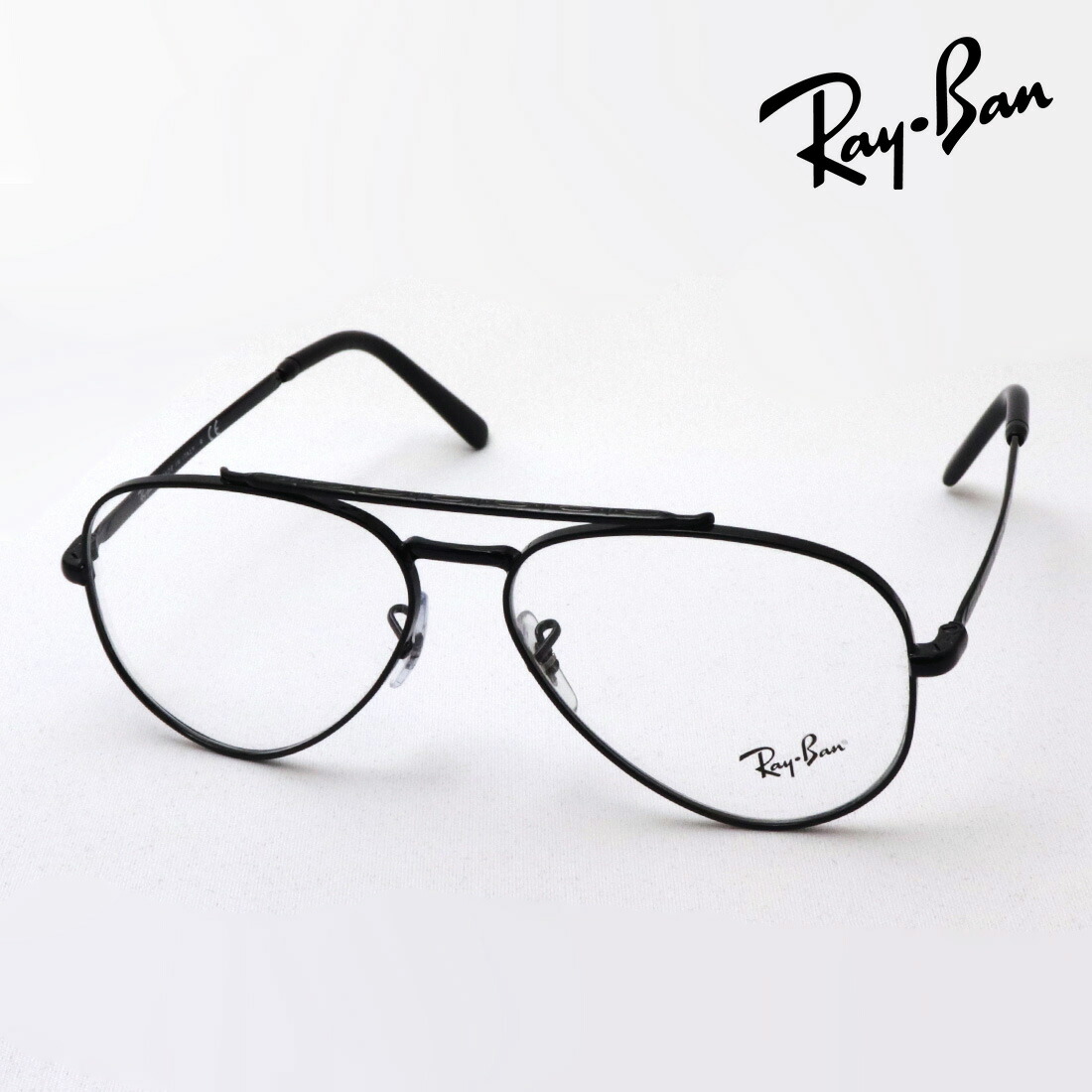 降車口 レイバン 眼鏡 枠組み 定まり品 NEW AVIATOR ニュー アビエーター Ray-Ban RX3625V 2509 伊達眼鏡 度付き添い人 ブルーライトカット メガネ アビエーター RayBan ティアドロップ 黒いこと系